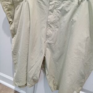 Dixxon Flannel Company. Hybrid  Big & Tall Size 44 Light Khaki Flat Front Shorts